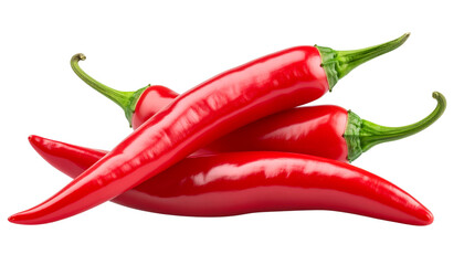 Chilli PNG, Fresh Red and Green Chili Peppers, Transparent Background, Spicy Vegetable Illustration, Hot Food Design