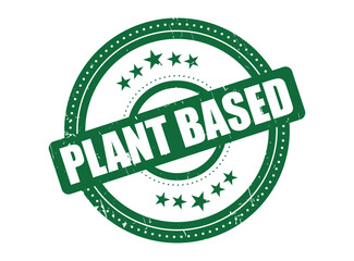 Plant-Based Rubber Stamp Seal with a Dotted Circle