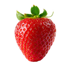 Fresh Ripe Strawberry Isolated