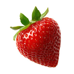 Fresh Ripe Strawberry Isolated