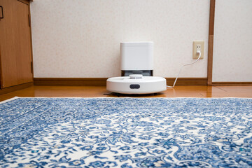 家事支援ロボット、自動掃除ロボット、人間に代わり居室の隅々まで自動的に掃除してくれる掃除ロボット