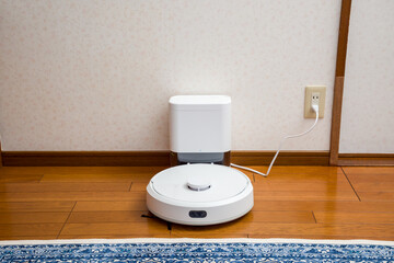 家事支援ロボット、自動掃除ロボット、人間に代わり居室の隅々まで自動的に掃除してくれる掃除ロボット