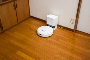 家事支援ロボット、自動掃除ロボット、人間に代わり居室の隅々まで自動的に掃除してくれる掃除ロボット