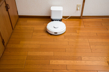 家事支援ロボット、自動掃除ロボット、人間に代わり居室の隅々まで自動的に掃除してくれる掃除ロボット