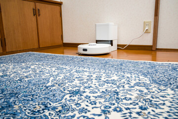 家事支援ロボット、自動掃除ロボット、人間に代わり居室の隅々まで自動的に掃除してくれる掃除ロボット
