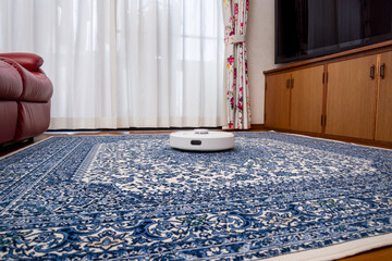家事支援ロボット、自動掃除ロボット、人間に代わり居室の隅々まで自動的に掃除してくれる掃除ロボット