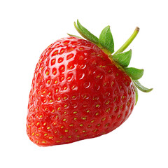 Fresh Ripe Strawberry Isolated