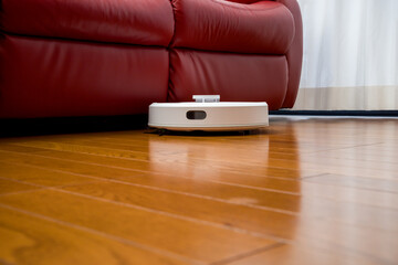 家事支援ロボット、自動掃除ロボット、人間に代わり居室の隅々まで自動的に掃除してくれる掃除ロボット
