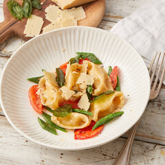 Agnolotti with sage