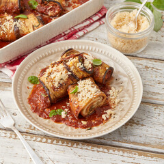 Tofu braciola