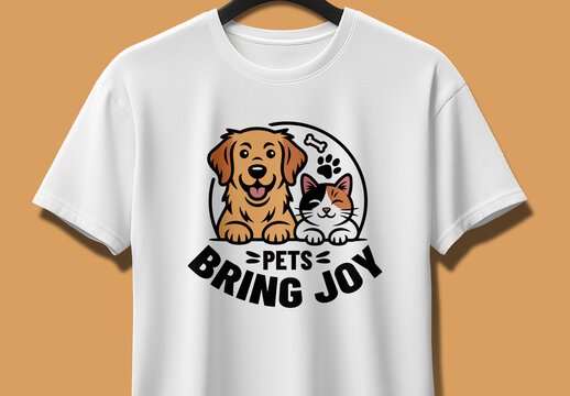 Pet Care And Love TShirt Design