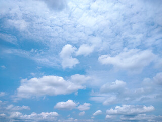 blue sky with clouds