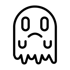 a collection of icons containing various icons with ghost, scary and so on emotes