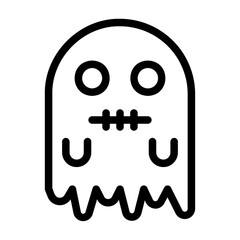 a collection of icons containing various icons with ghost, scary and so on emotes