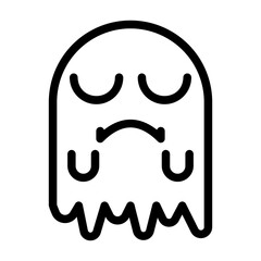 a collection of icons containing various icons with ghost, scary and so on emotes