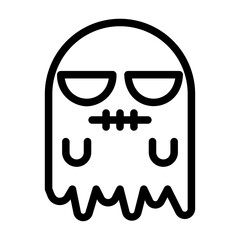 a collection of icons containing various icons with ghost, scary and so on emotes