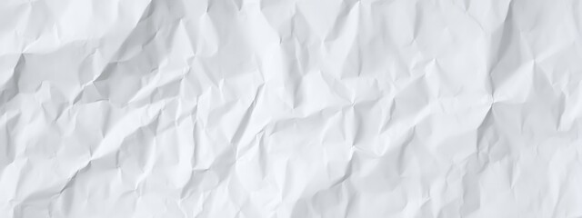Obraz premium Textured White Crumpled Paper Background for Craft, Design, and Creative Projects