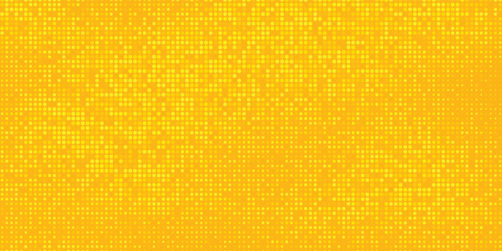 Dots halftone yellow color pattern gradient grunge texture background. Dots pop art comics sport style  modern pattern. Rough