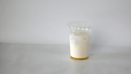 Glass of Milk with Honey