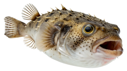 oyster toadfish  on isolated transparent background