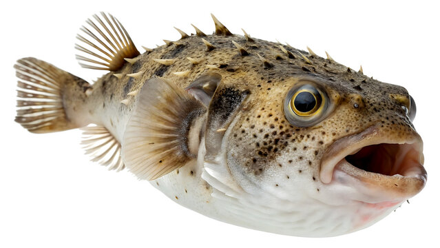 oyster toadfish  on isolated transparent background