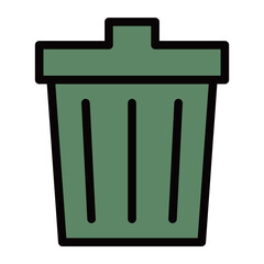 ゴミ箱のアイコン