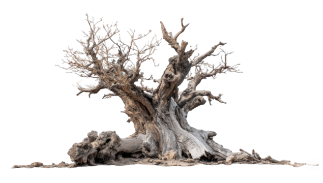 Ancient gnarled tree