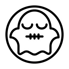 a collection of icons containing various icons with ghost, scary and so on emotes