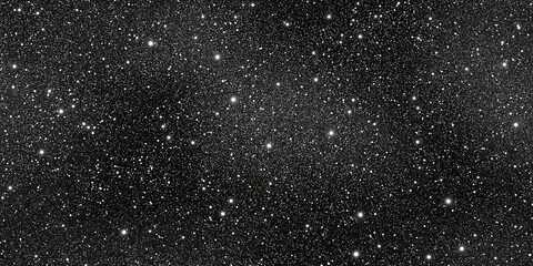 Fototapeta premium A captivating starry night scene filled with countless twinkling stars, evoking a sense of wonder and the vastness of the universe. This image captures the beauty and mystery of the cosmos