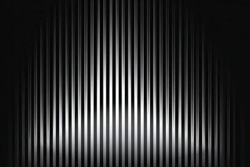 Obraz premium Black and white vertical striated abstract background