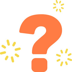 Cute Question mark sign