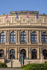 Obraz premium Rudolfinum, currently the home of Czech Philharmonic Orchestra, Prague, Czech Republic