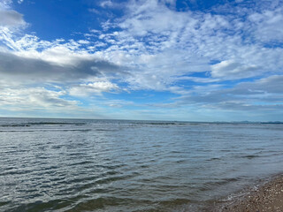 Obraz premium clouds over the sea