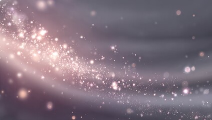 Soft, flowing, glittery abstract