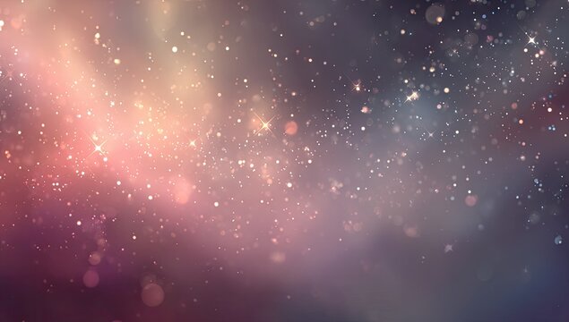 Abstract, luminous, sparkling backdrop