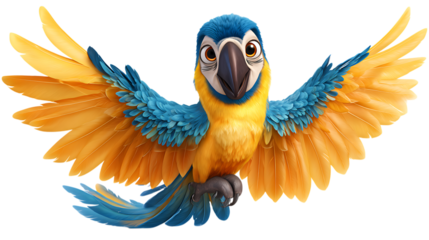 blue and yellow macaw ara ararauna
