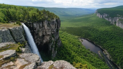 Incredible mountain scenery, God's creation, landscape, view from above