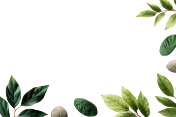 Botanical corner design