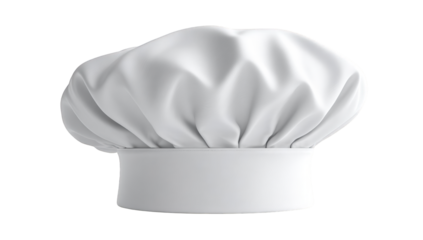White chef's hat