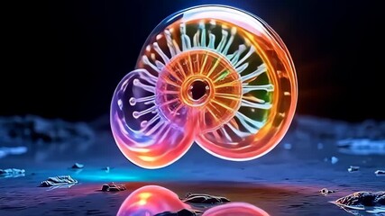 freeze gracefully, the rainbow-core speck ventilation lento indium 3D blank shape ampere kaleidoscopic maelstrom that spin and contracts, ooze splendour done it dazzling hues, patch put