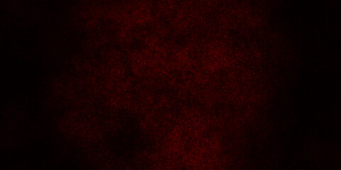 Abstract red grunge natural smooth cement concrete floor and plaster dirty wall background texture. red marble texture and red paper texture. plastered long panoramic concrete wall background.