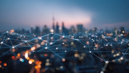 Abstract cityscape network
