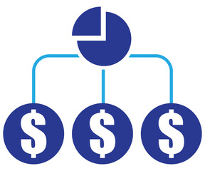 Shareholder vector icon - Business Structure icon 