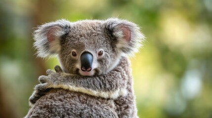 Fototapeta premium Koala portrait in natural setting