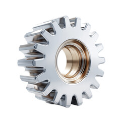 Precision engineered metal gear with intricate detailing for industrial applications symbolizing innovation and mechanical efficiency in engineering projects
