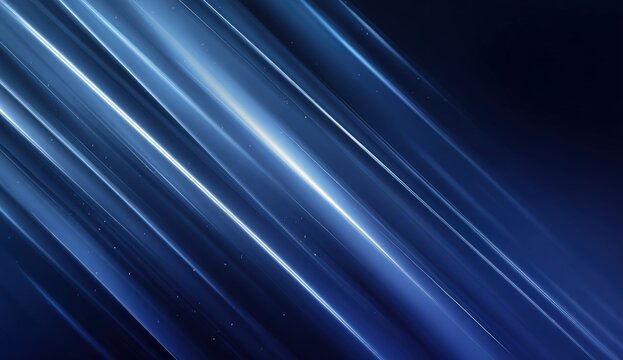 Abstract diagonal light streaks on a dark background
