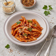 Penne arrabbiata