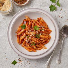 Penne arrabbiata