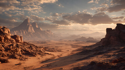 Naklejka premium Abstract Sci-Fi Artwork 49