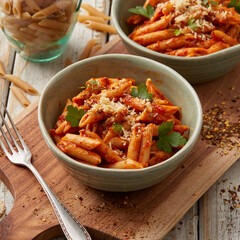 Penne arrabbiata
